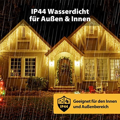 Thumbnail 4 de SALCAR 5m Guirnalda de luces 200 LED blanco cálido 🎄