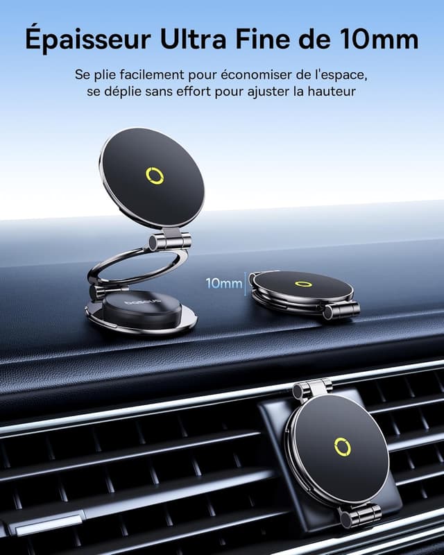 Thumbnail 5 de Baseus MagPro II Support magnétique 360°