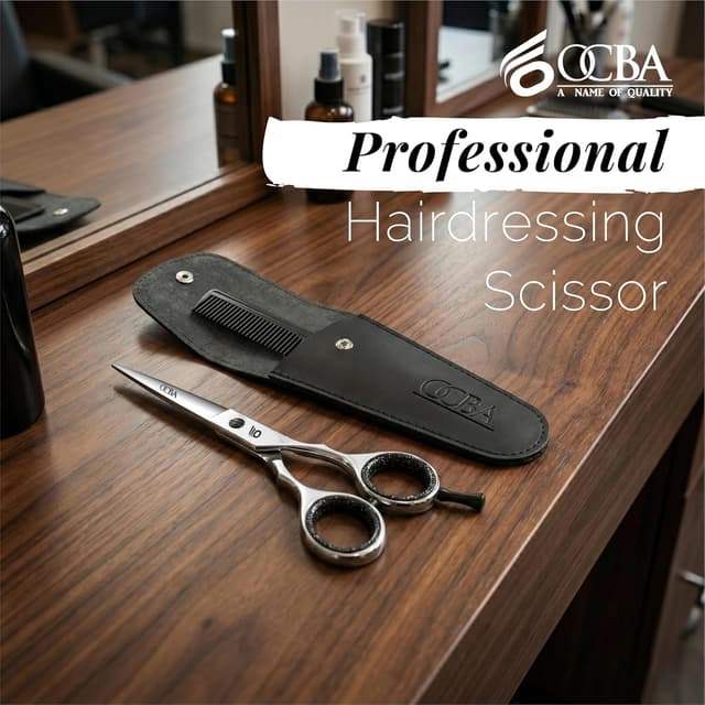 Detalle 2 de Foxian Hairdressing Professional 6" scissors ✂