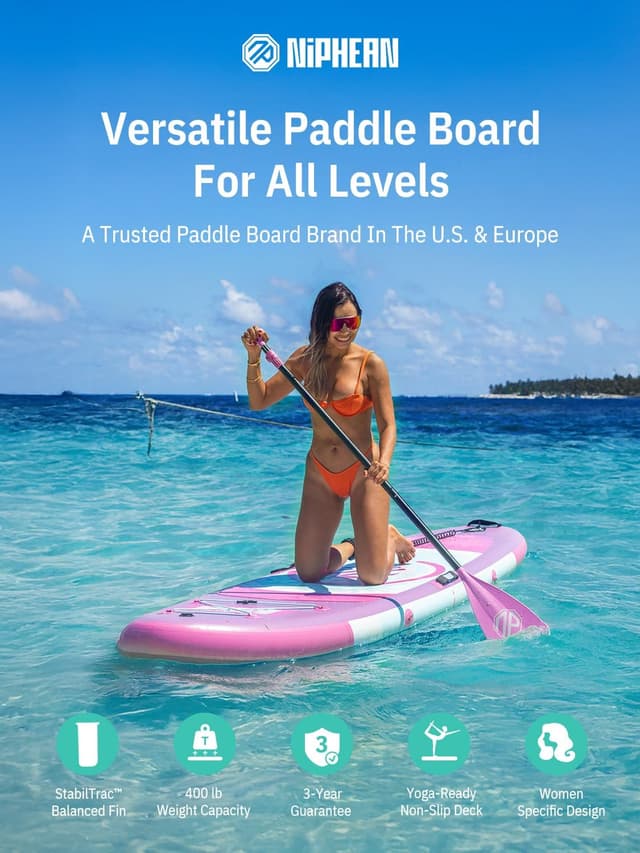 Detalle de Niphean 10' Ultra-Light Inflatable SUP