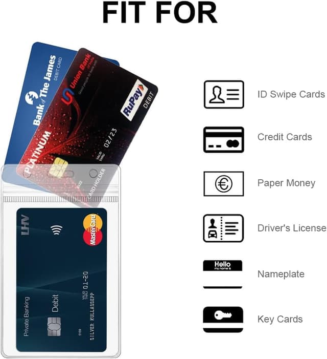 Detalle 2 de Vicloon Tour de Cou Badge 10 pièces