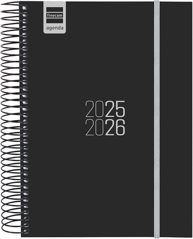 Thumbnail 4 de Finocam Agenda Espir Curso 2025–2026 1 día página 12 meses Rosa