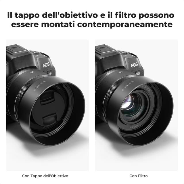 Thumbnail 3 de K&F Concept ES65B Paraluce per Canon RF 50mm