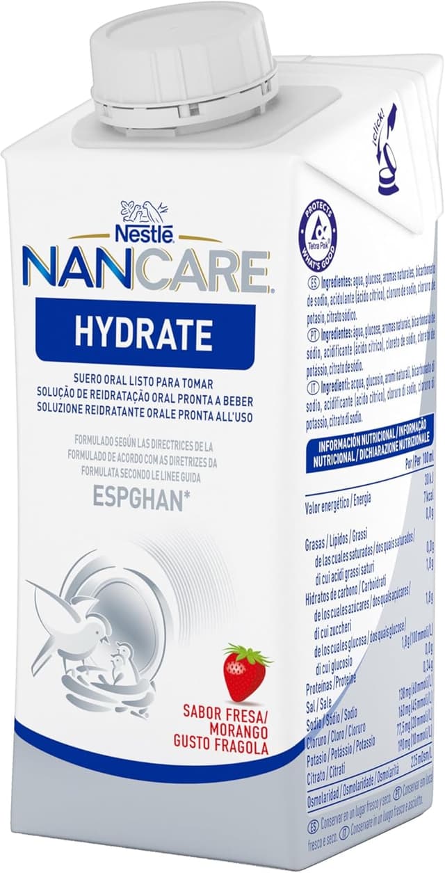 Thumbnail 3 de Nestlé NANCARE HYDRATE Suero Líquido 3x200ml 💧