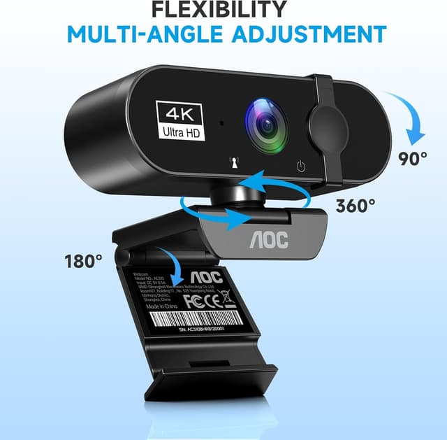 Thumbnail 3 de AOC 4K Webcam 99° FOV