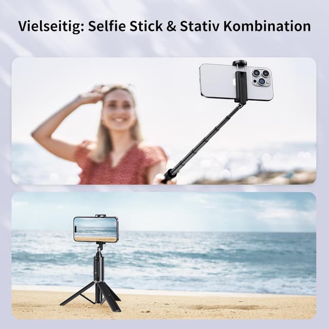 Thumbnail 6 de ATUMTEK Selfie-Stick Stativ 3-in-1 mit Bluetooth-Fernbedienung