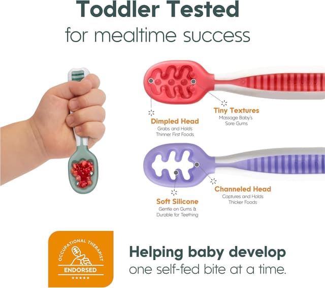 Thumbnail 6 de NumNum GOOtensil Baby Spoons set 6 pack