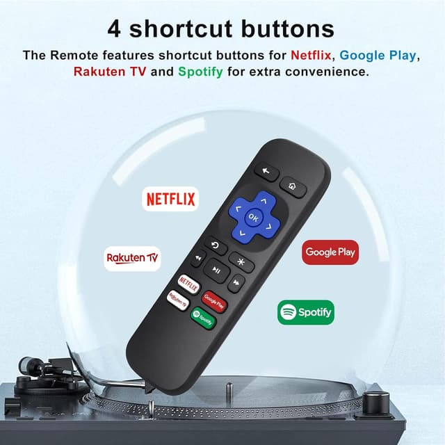 Thumbnail 2 de Universal Replacement Remote for Roku Express and Premiere