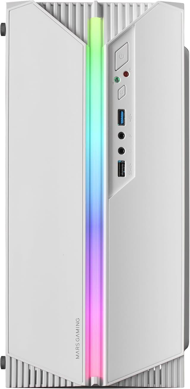 Detalle 1 de Mars Gaming MC-S1 Biasso Case PC Gaming compatto Micro-ATX 🖥