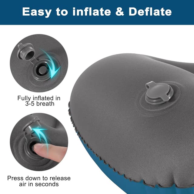Thumbnail 4 de Eono Ultralight Inflatable Camping Pillow 5x3in