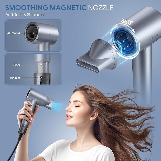 Thumbnail 4 de Labiim Hair Dryer ionic low-noise 1 nozzle