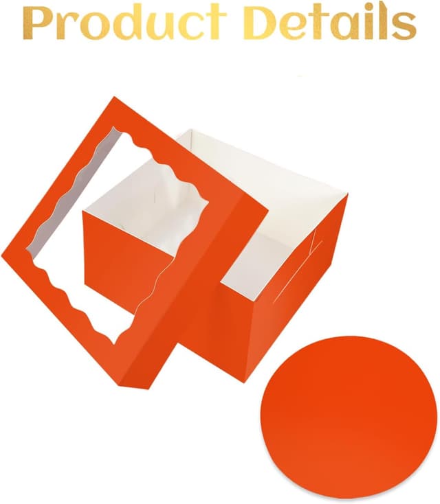 Thumbnail 1 de Gcardist 12x12x6 Inch Cake Box