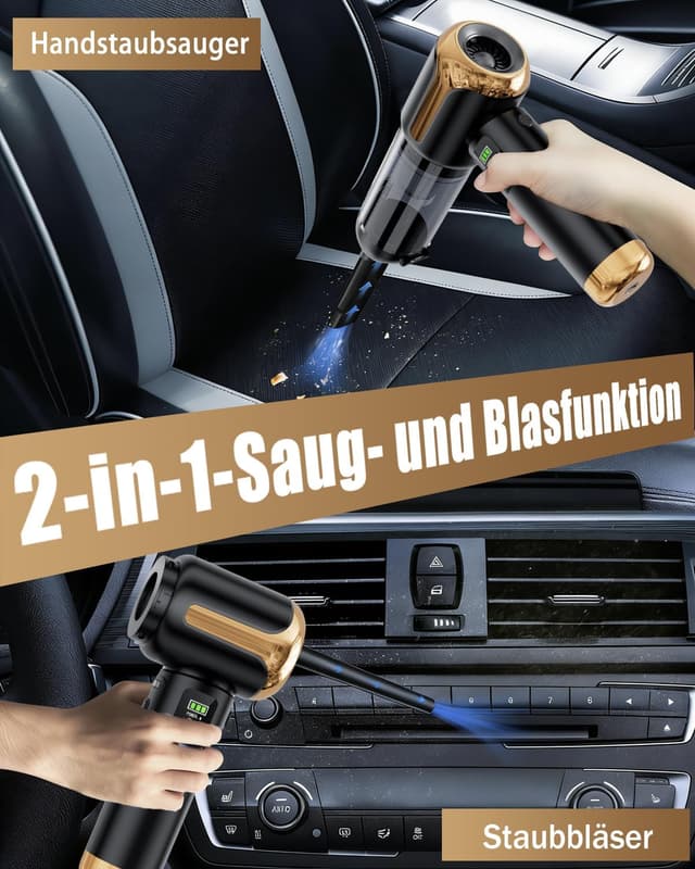 Detalle de Handstaubsauger Akku kabellos 27.000 Pa