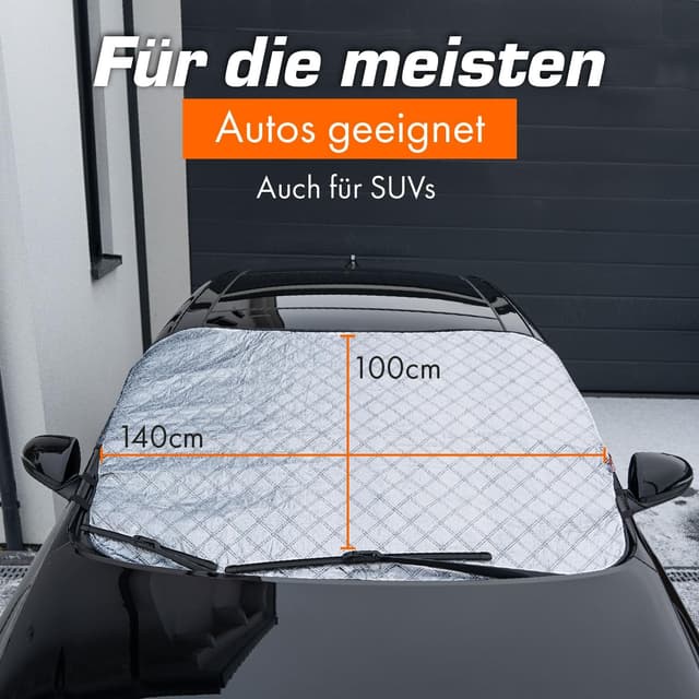 Thumbnail 1 de Upgrade4cars Frontscheibenabdeckung 145x100 cm