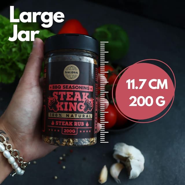Thumbnail 1 de Steak King BBQ Rub 200g Assaisonnement naturel 🥩