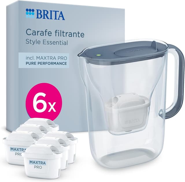 Detalle de BRITA Style Essential 2,4 L carafe filtrante đ„€