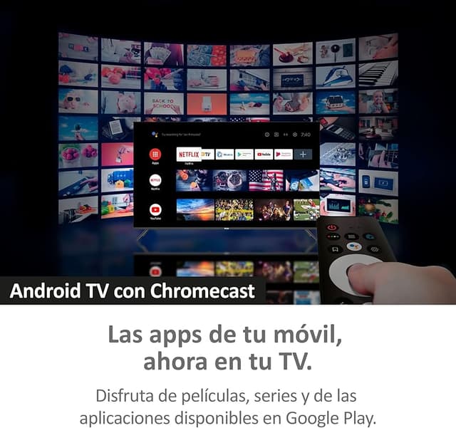 Thumbnail 5 de Haier H32K702FG 💻 Smart TV 32” Full HD, HDR, Android 11