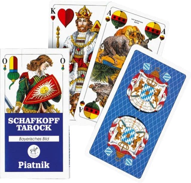 Detalle de Piatnik 1822 Kartenspiel: Schafkopf Tarock – bayerische Version