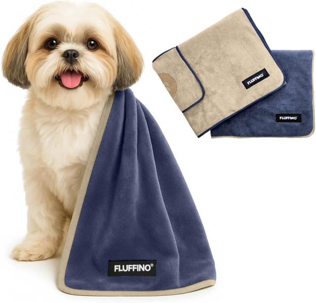 Thumbnail 3 de FLUFFINO Serviettes Chiens 120x70 cm