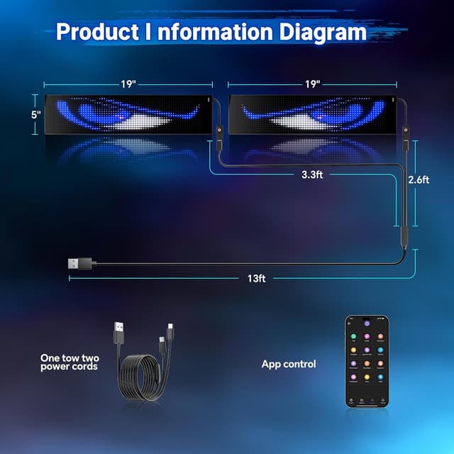 Thumbnail 4 de Devil Eyes Light 19" LED Sign