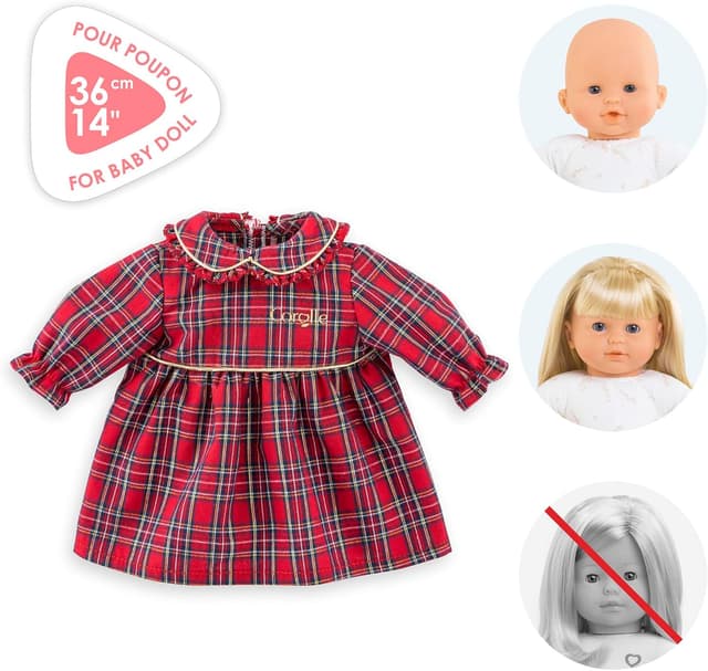 Detalle de Robe Corolle pour poupon 36 cm