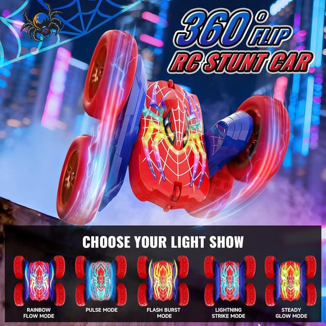 Detalle de Mirthigig 2.4Ghz 4WD RC stunt car toy