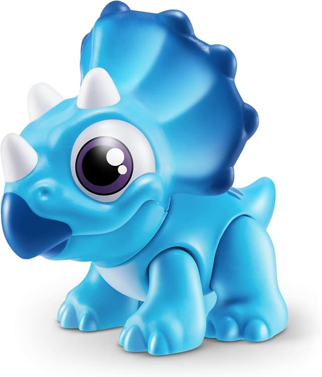 Detalle 2 de Smashers Junior Dino Dig Kleines Ei (Triceratops) – Dino zum Zusammenbauen mit 500 g Knete