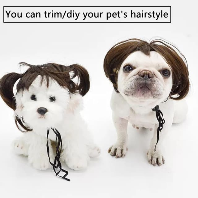 Detalle 2 de Ling & Bai Cosplay Pet Wig for Dogs đ