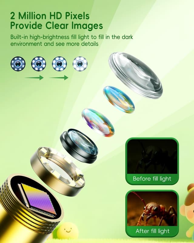 Thumbnail 3 de Borescope Snake Camera for Kids 4–10