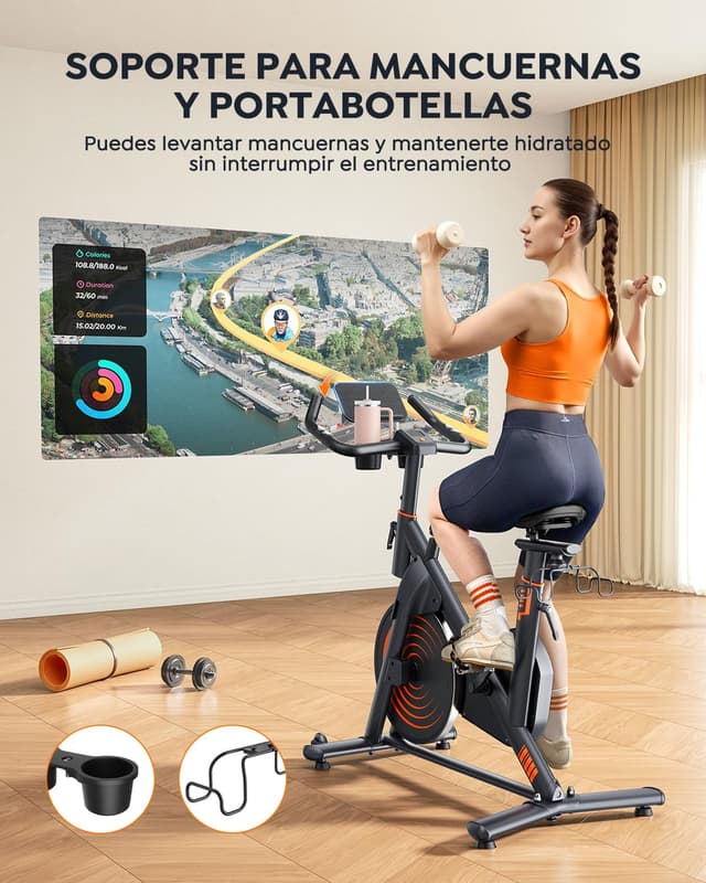 Thumbnail 6 de Burever 2026 Bicicleta estática para casa