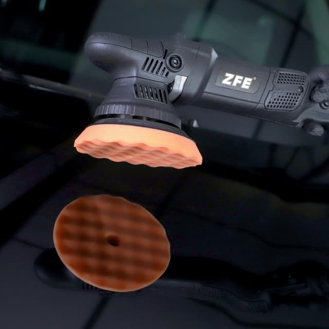 Thumbnail 6 de ZFE 7-Piece 6 in (150mm) Buffing & Polishing Pads Kit for RO/DA/GA Polishers