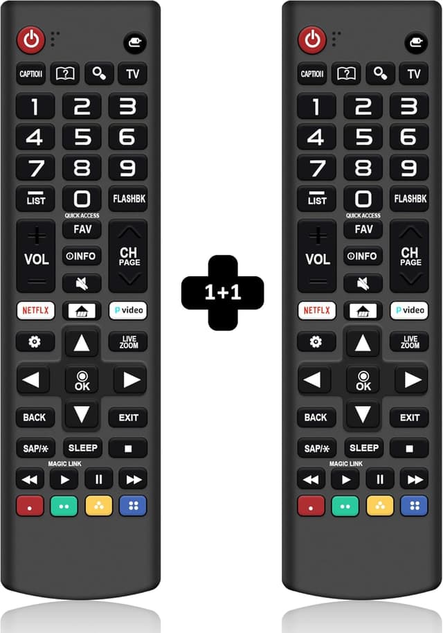 Detalle de LG TV Remote Replacement Pack of 2