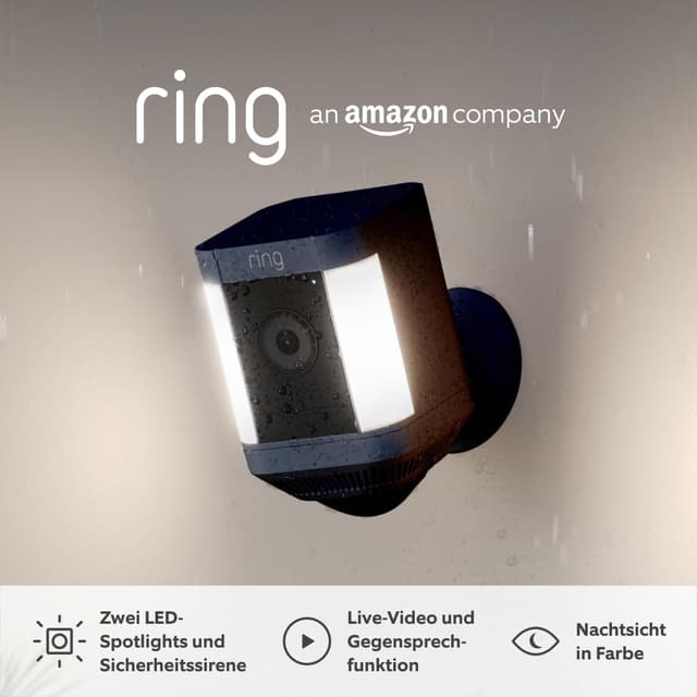 Detalle de Ring Spotlight Cam Plus, 1080p, WLAN