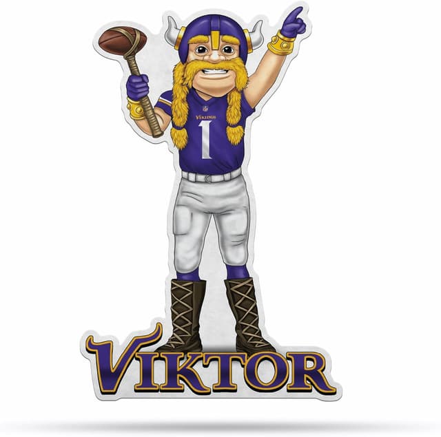 Thumbnail 6 de Rico Industries NFL Football Mascot Shape Cut Pennant (Soft Felt, EZ to Hang) for Home & Living Room Décor