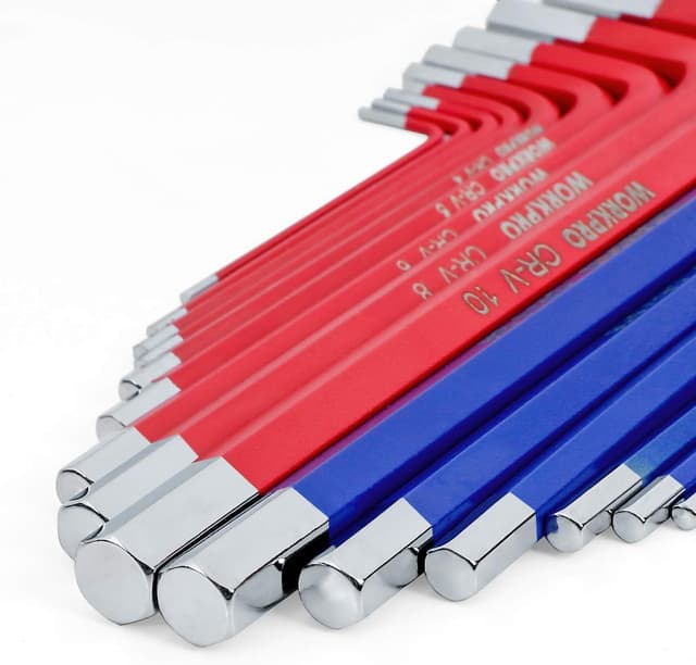 Thumbnail 2 de WORKPRO 18PCs llaves hexagonales 1.5–10 mm