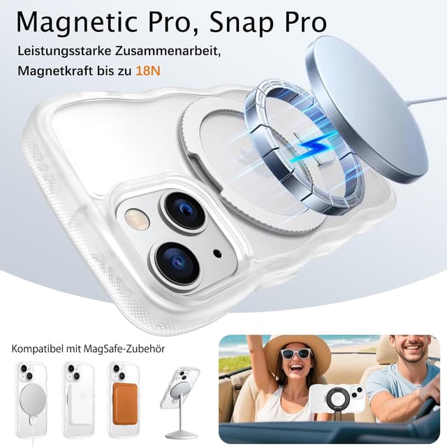 Detalle 2 de iPhone 13 Mini Magnetständer Hülle 0-135°
