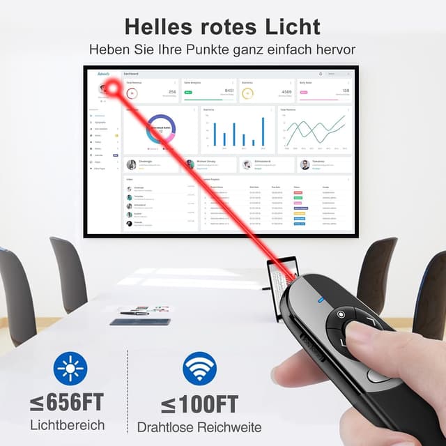 Thumbnail 6 de Digitaler Presenter USB C Kabellos 2.4 GHz