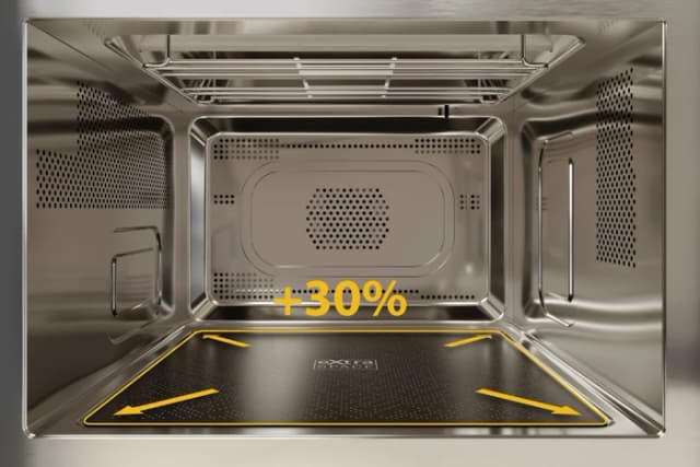 Thumbnail 5 de Bauknecht MF 255 B Kombi-Mikrowelle mit Dampfgarfunktion und Crisp-Option