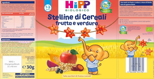 Thumbnail 6 de HiPP Stelline cereali 270 g 🍪