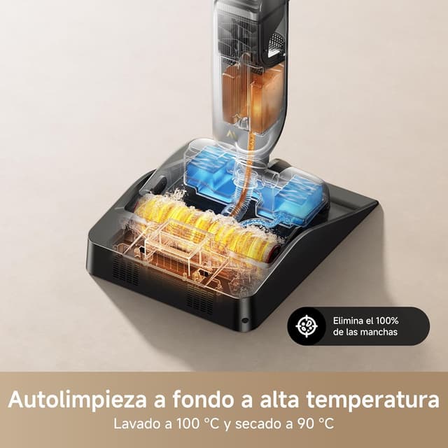 Detalle 2 de Mova X4 Pro aspiradora húmedo seco 20000Pa