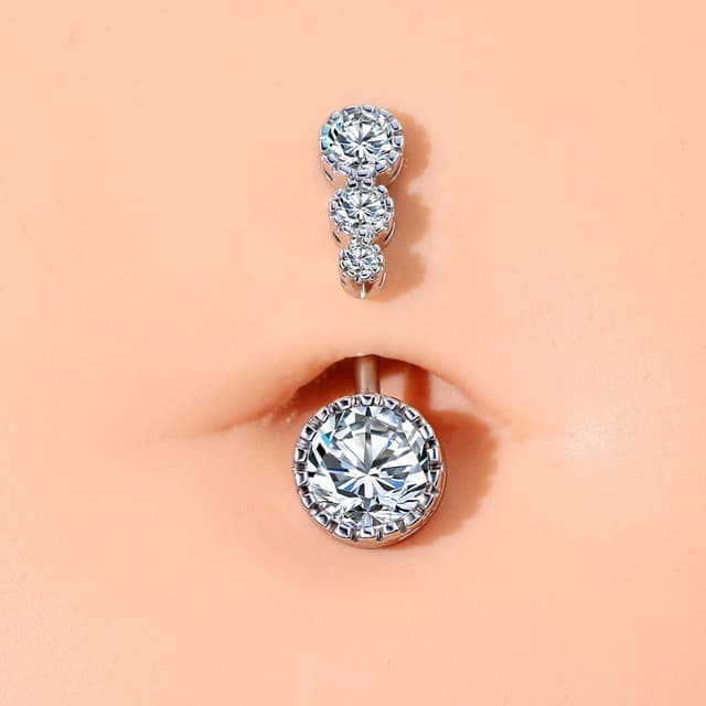 Thumbnail 5 de OUFER piercing nombril 316L zircone