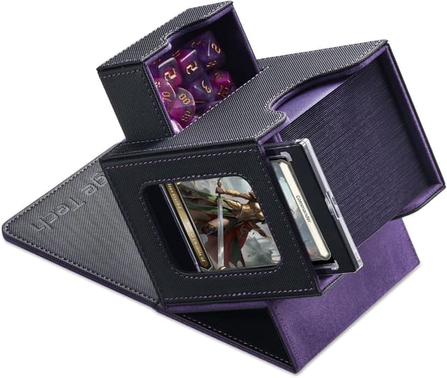 Detalle de Mage Tech Card Deck Box for MTG Commander 100ct