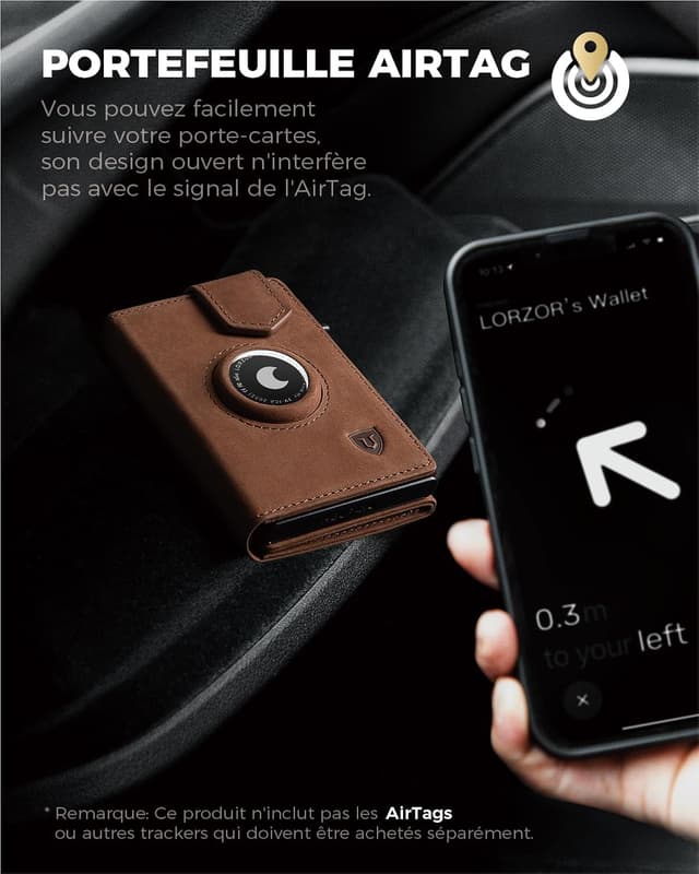 Thumbnail 6 de LORZOR Portefeuille AirTag