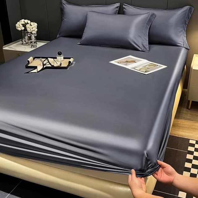 Thumbnail 6 de Gezu Bambus Spannbettlaken 160x200