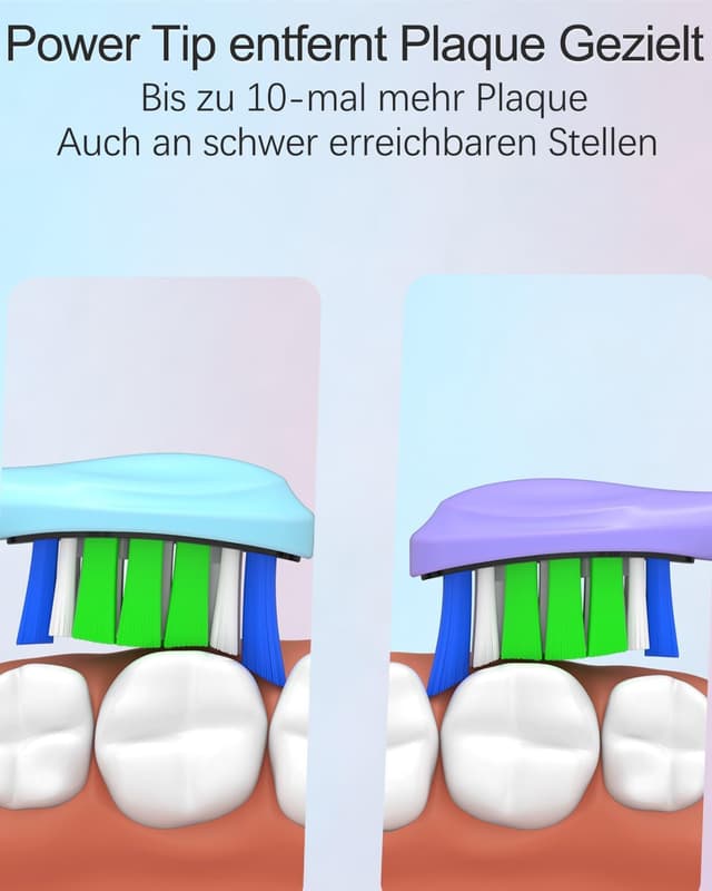 Detalle de Jarubekil 12 Ersatzbürsten für Philips Sonicare