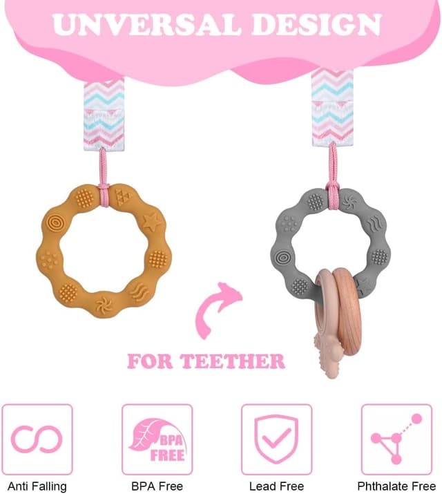 Thumbnail 4 de Aolso Cadena chupete 4 unidades