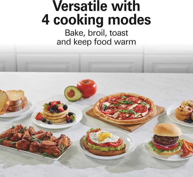 Thumbnail 4 de Hamilton Beach 2-in-1 Toaster Oven 16.5 L 🍞