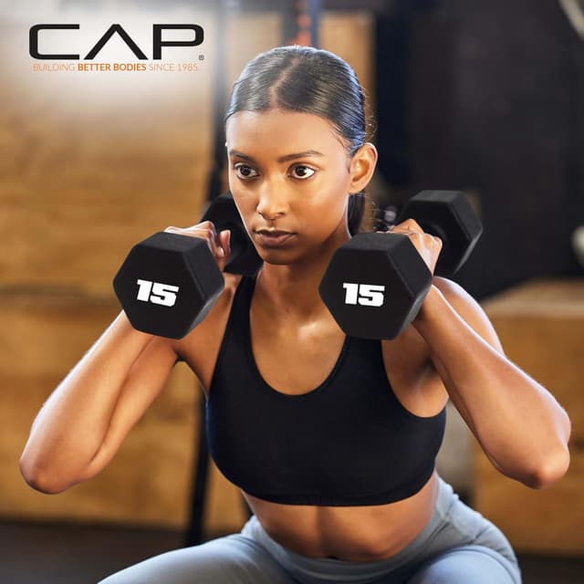 Thumbnail 5 de CAP Barbell Neoprene Dumbbell Set โ Various Colors ๐
