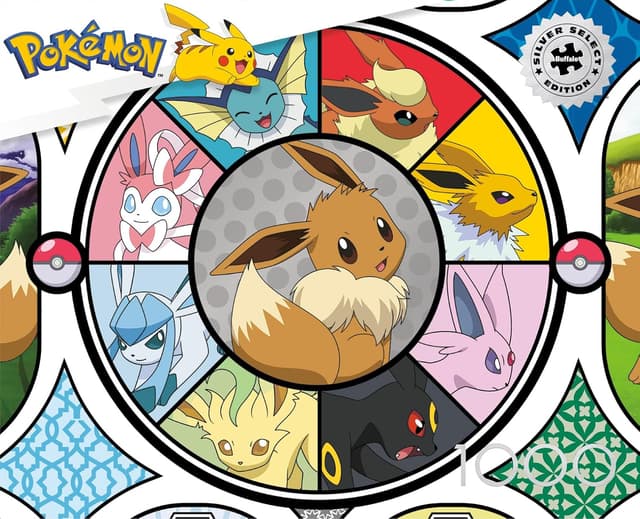 Thumbnail 1 de Buffalo Games Silver Select Windows of Eevee 1000pc Puzzle