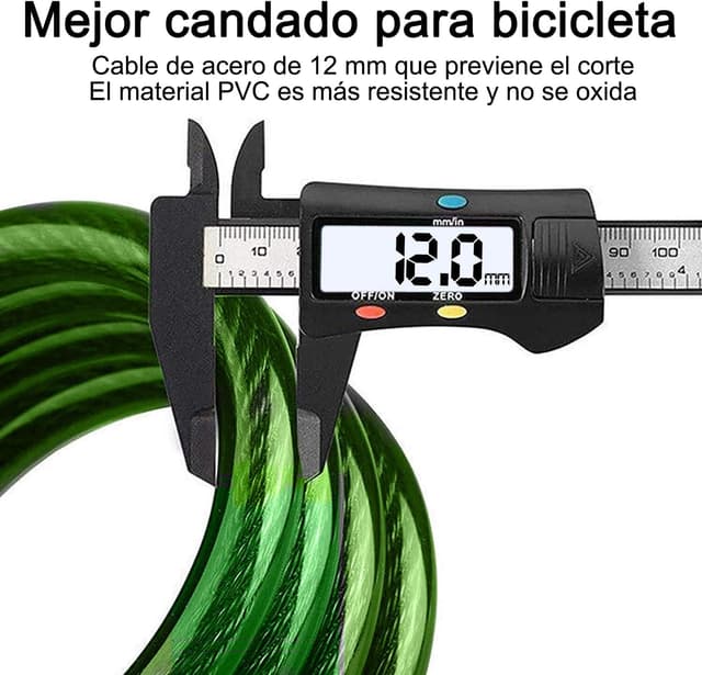 Thumbnail 5 de REHKITTZ Candado cadena 120 cm 11 dígitos